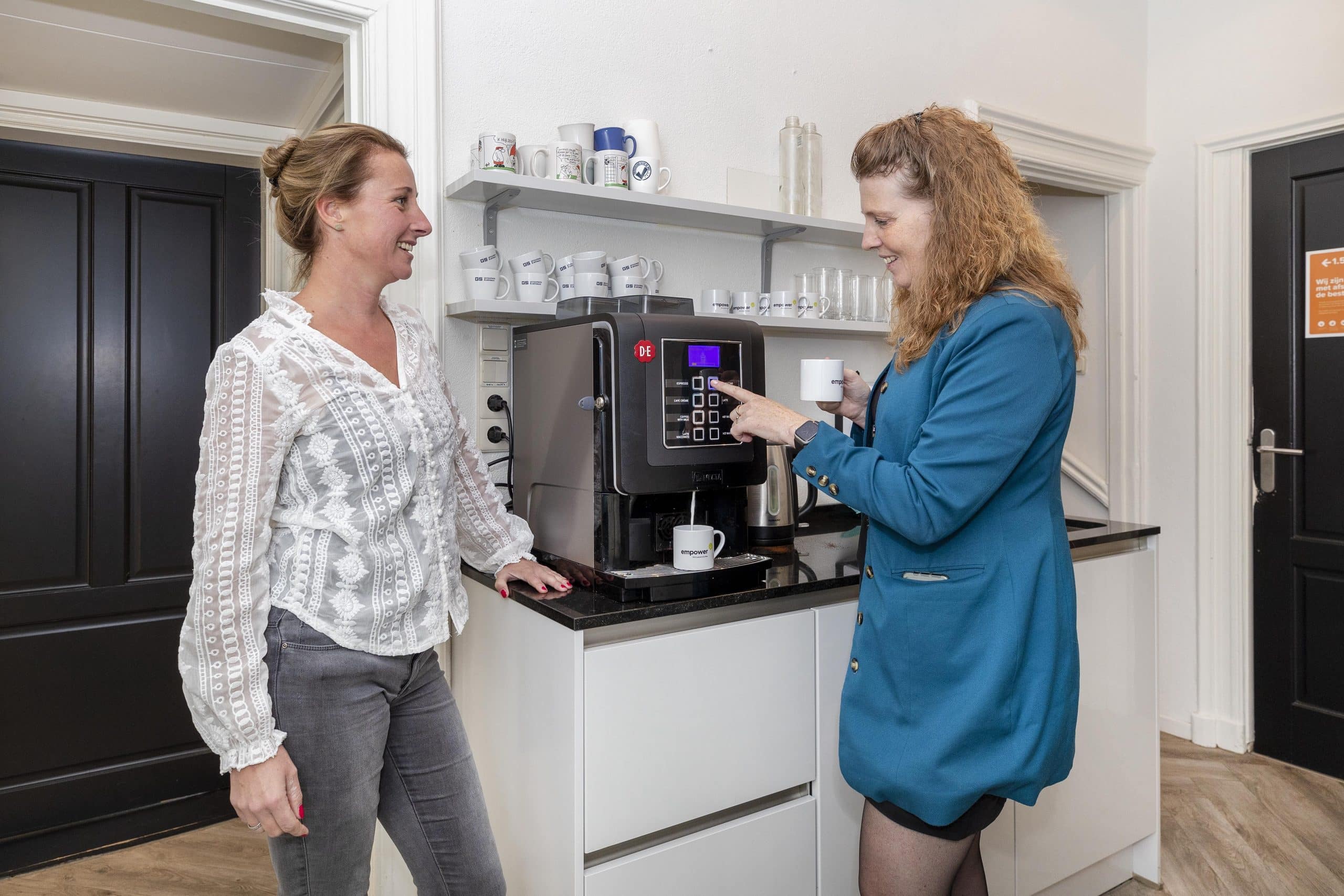 koffie moment bij empower